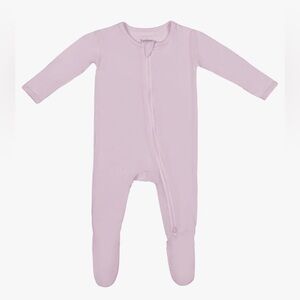 GUISBY Bamboo Zipper Footie - 0-3M